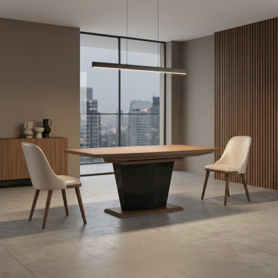 Dining Room Set 5-piece Dining Group Modern Dining Table Design 4x Chairs Furniture