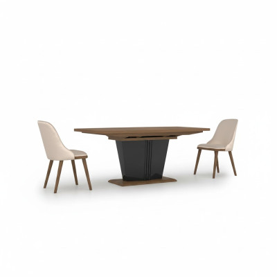 Dining Room Set 5-piece Dining Group Modern Dining Table Design 4x Chairs Furniture