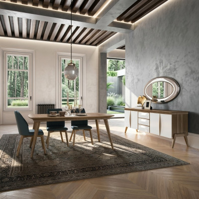 Dining Set Design Dining Room Furniture White Luxury Set Dining Table 4x Chairs Sideboard