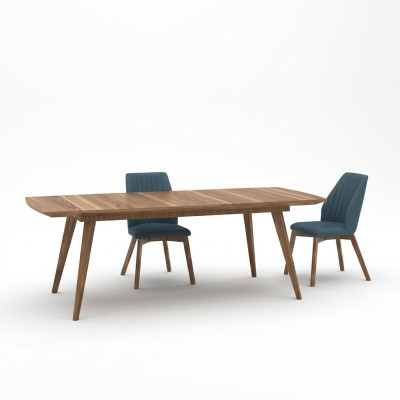Dining Room Complete 5-piece Dining Table Design 4x Chairs Dining Set Luxury Furniture