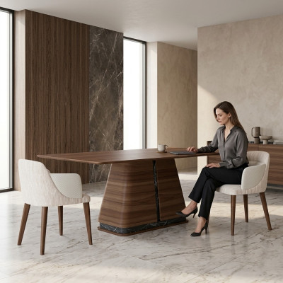 Dining room furniture luxury dining table modern design wooden table new furnishings