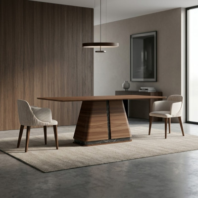 Dining room furniture luxury dining table modern design wooden table new furnishings