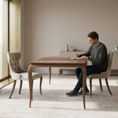 Modern dining table 4x chairs luxury dining room furniture design new
