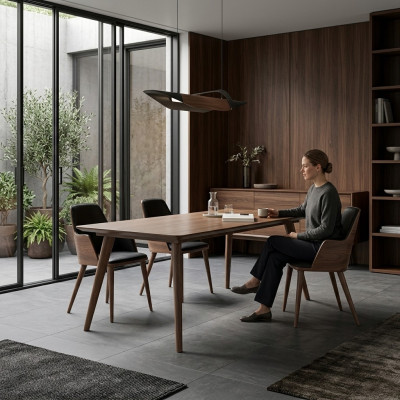 Dining room dining table luxury table complete chairs 4x design furniture new
