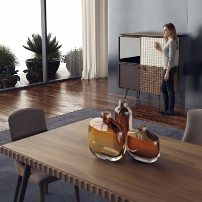 Dining Room Design Sideboard Luxury Interior Wooden Cabinet Furniture New