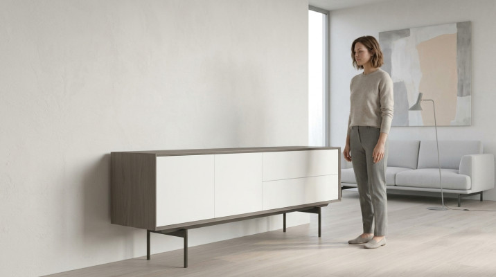 Dining room furniture sideboard modern wood cabinet design interior