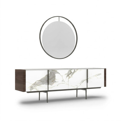 Luxury dining room modern sideboard with mirror design furnishing new