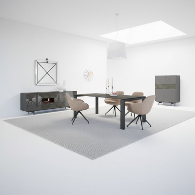 Luxury dining room dining set dining table with 4 chairs design modern furnishing new