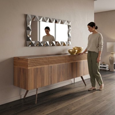 Dining Room Sideboard Modern Interior Luxury Design Wood Cabinet New