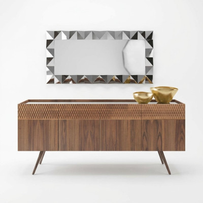Dining Room Sideboard Modern Interior Luxury Design Wood Cabinet New