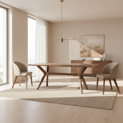 Dining Room Dining Set Dining Table 4x Chairs Luxury Furnishings Modern Design