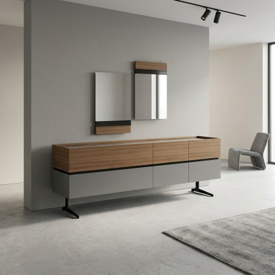 Luxury Sideboard Dining Room Complete 2x Mirror Modern Interior Design