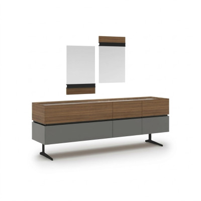 Luxury Sideboard Dining Room Complete 2x Mirror Modern Interior Design