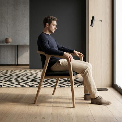 Dining room chair modern wood furniture chairs luxury design furnishings new