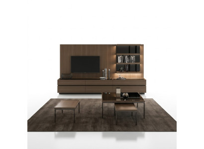 Wooden furniture living room luxury wall unit modern design furnishing new