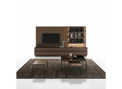 Wooden furniture living room luxury wall unit modern design furnishing new