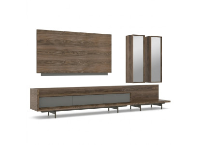 Living room furniture TV stand complete wall unit TV frame designer furnishings