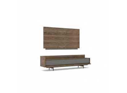 Luxury living room wall unit TV stand TV frame complete living room furniture set