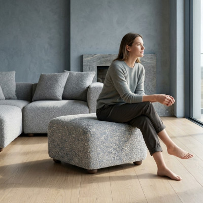Living room luxury stool modern designer upholstered living room furniture new