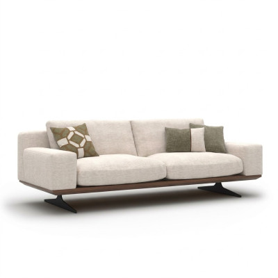 Luxury upholstered furniture modern three-seater sofa couch living room furniture upholstered sofa