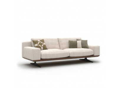 Luxury upholstered furniture modern three-seater sofa couch living room furniture upholstered sofa