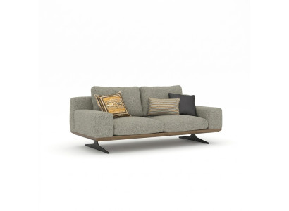 Modern sofa living room couch two-seater upholstered sofa textile furniture designer new