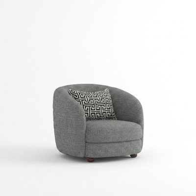 Modern furniture armchair upholstery seat designer furnishing upholstered furniture textile new
