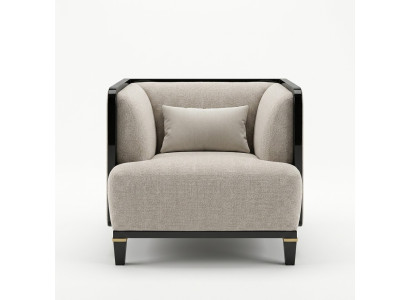 New modern furniture living room armchair designer furnishings white upholstered seat