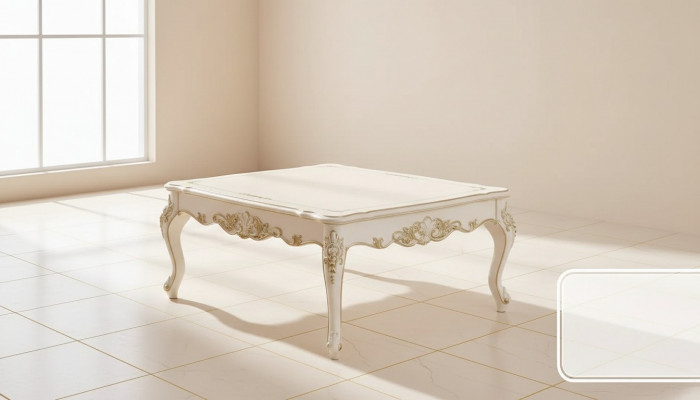 Coffee table in the living room stylish design chic furniture new luxury