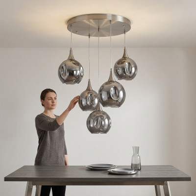 Chandelier Metal Lamp Lighting Lamps Ceiling Lights 55x80 Light