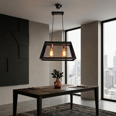 Ceiling lamp living room lighting bedroom black chic lamp ceiling light