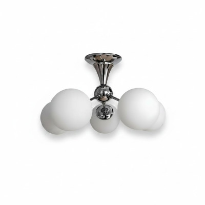 Ceiling lamp A chrome pendant light living room luxury lamp lights