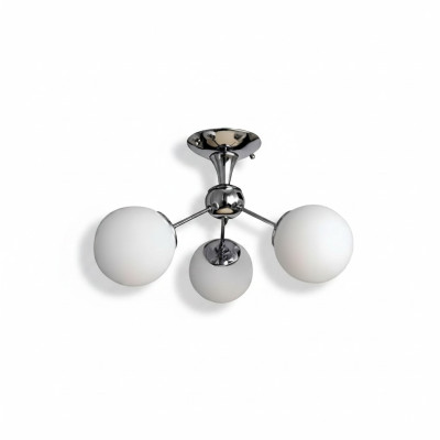 Ceiling lamp Luxurious for Style Opal Glass for Home Living Room 45x30cm