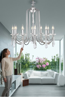 Pendant Lamp Chandelier Crystal Lamp Ceiling Light Lamps 75x100