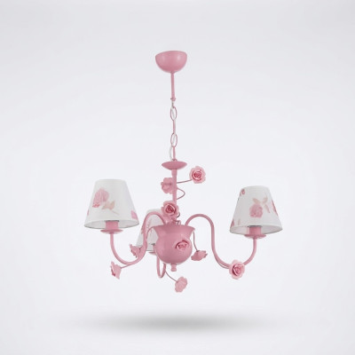 Pink ceiling lamp with modern design in living room bedroom new