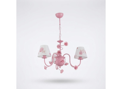 Pink ceiling lamp with modern design in living room bedroom new