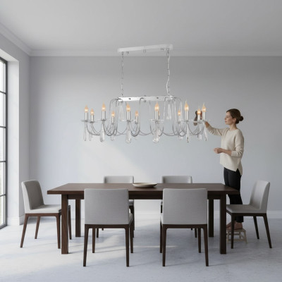Pendant lamp chandelier crystal lamp ceiling light lamps 106x80