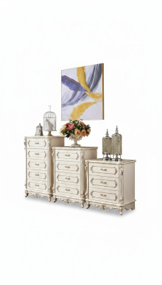 Set of 2 luxury sideboards in the living room classic living room furniture new