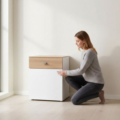 Nightstand bedroom modern furniture stylish nightstand luxury