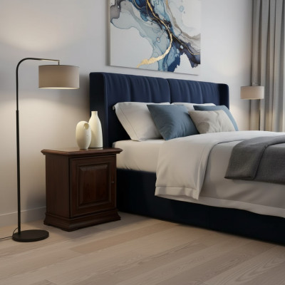 Nightstand Design Side Tables Bedroom Wood Luxury Consoles New