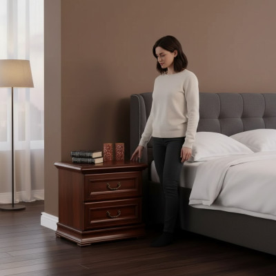 Luxury nightstand table bedroom furniture style Art Deco nightstand luxury