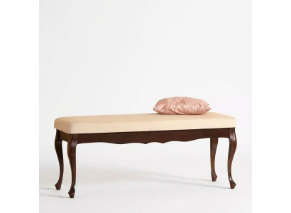 Classic designer bench stool seating upholstered bench footstool