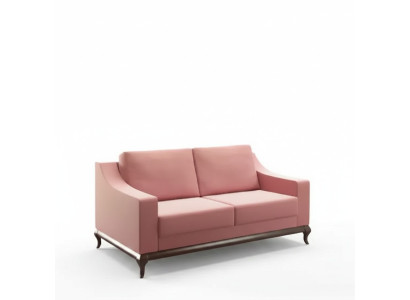 Modern sofa 2-seater living room design furniture style modern new pink luxury