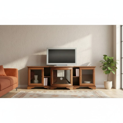 Living room TV stand television lowboard cabinet furniture wood RTV 177cm