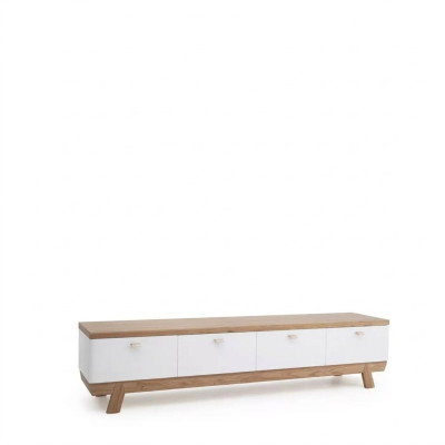 Living room TV stand wooden television white stand cabinet furniture RTV