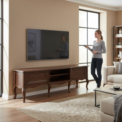TV stand living room luxury lowboard RTV TV stand dresser sideboards
