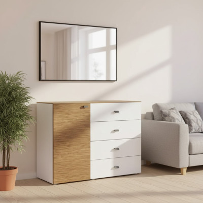 Modern dresser luxury sideboard design bedroom white wooden furniture