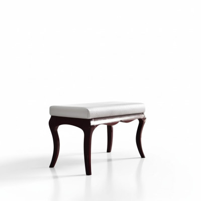 Hocker Designer Luxury Upholstered Bench Seat Relax Antique Style Bedroom New