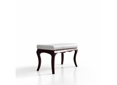Hocker Designer Luxury Upholstered Bench Seat Relax Antique Style Bedroom New