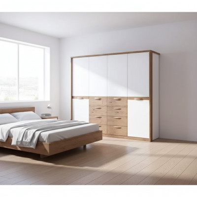 Wardrobe Bedroom Cabinets White Wardrobe Modern Wood Luxury